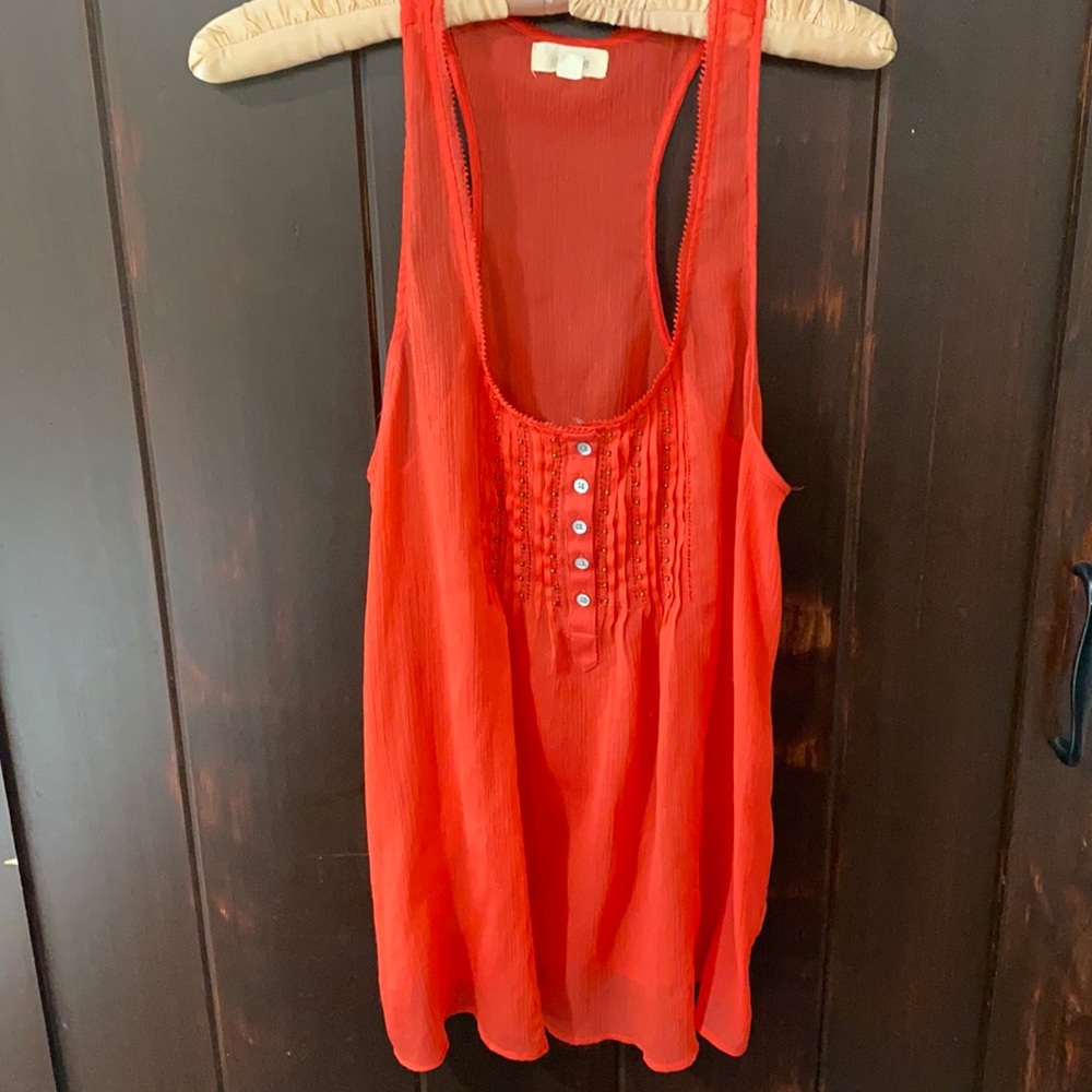 Racer back tank perfect for summer concert